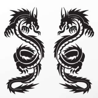 Tribal tattoo design Decal Sticker Dragon Helmet WRS42  