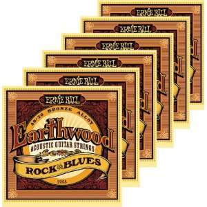 2008 Earthwood 80/20 Bronze Rock and Blues Acoustic Guitar Strings 