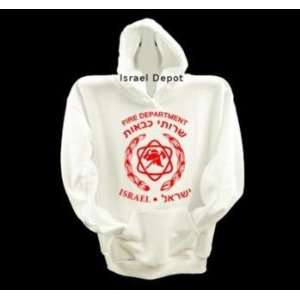 Israel Fire Department Emblem Sweatshirt Hoodie 3XL 