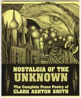 Necronomicon Press NOSTALGIA OF THE UNKNOWN The Complete Prose Poetry 