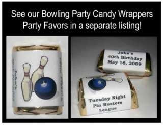 BOWLING BIRTHDAY PARTY INVITATIONS ~ DIGITAL  