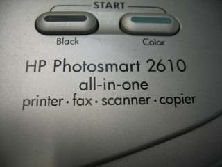 HP Q3450A Hewlett Packard Photosmart 2610 All in One Printer Scanner 
