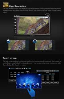   TD696G   6.95” Digital Touch Screen In dash Car DVD Player GPS SD