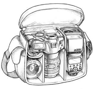 Tamrac 3350 Aero 50 Camera Bag Black great fit for Canon T3i Nikon 