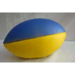    Yellow and Blue Football, Lightweight foam, 9.5 Everything Else