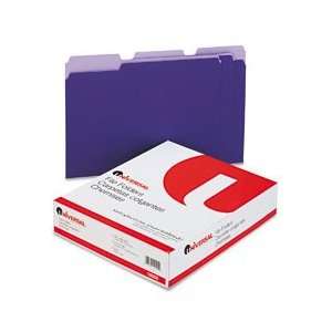    Universal® Colored File Folders With Top Tabs