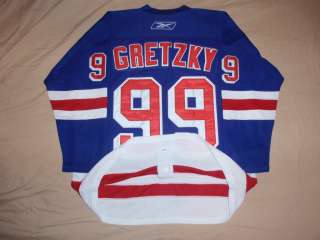   99 NEW YORK RANGERS BLUE THROWBACK JERSEY SIZE ADULT/MENS M 3XL  