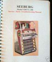 Seeburg V/ VL 200Jukebox Manual  