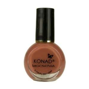  Konad Nail Art Stamping Polish   Gold Brown Beauty