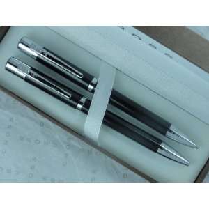  Cross Serene Bill Blass Black Lacquer Pen Pencil Set 