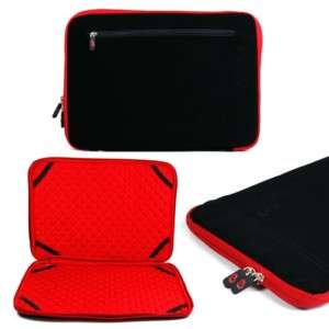 13 Red Notebook Sleeve Case Bag Apple MacBook MB Pro  