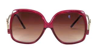 Vintage Large Purple Frame Women Sun Glasses 818A  