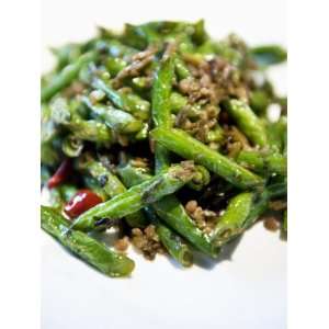  Popular Chinese Dish  Green Beans Stirfried with Pork, at 