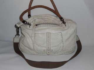   Leather Tote Convertible Handbag Shoulder Bag Purse **WORN**  