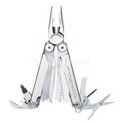 Leatherman 830041 Wave Multi Tool Stainless Finish with Leather Sheath