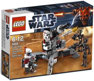 LEGO STAR WARS 9488 Elite Clone Trooper & Commando Droid Battle Pack 