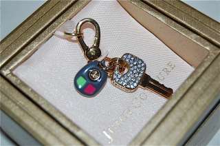 NIB JUICY COUTURE CAR KEY CHARM *LIMITED EDITION* LICENSE TO COUTURE 