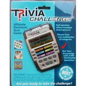   Handheld Electronic Trivia Quiz Game with 6 Categories Toys & Games