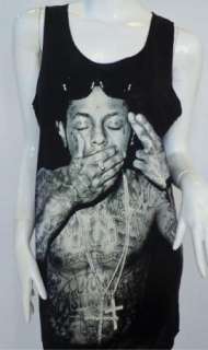 Lil Wayne T Shirt Tank Tops Black one size S   M  