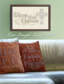 OESD Embroidery Machine Designs CD LIVE LOVE LAUGH  