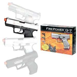  Firepower Q 7 Action Kit (w/ BB Bonus kit), Black/Silver 