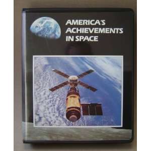  Americans Achievements in Space VHS Video Cassette Tape   2 Tapes 