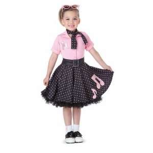 Leg Avenue 187581 Sock Hop Sally Child Costume