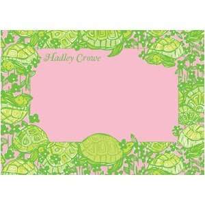 Lilly Pulitzer Personalized Correspondence Cards   Desert Tort   Name