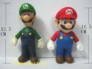 PCES NINTENDO SUPER MARIO BROTHER Mario & Luigi ACTION FIGURE  