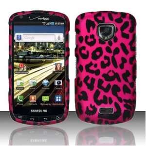   Hot Pink Leopard Design Snap on Protector Shell Case Face Plate Cover