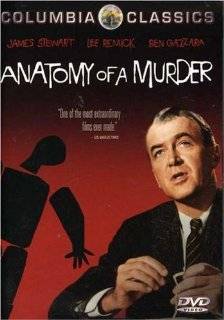 17. Anatomy of a Murder DVD ~ James Stewart