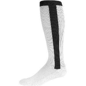  Sofsole Baseball Socks  SMALL YOUTH (Black Stripe) 10 4.5 