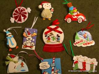 Handmade Holiday 3D Gift Tag SWEET TREATS Christmas Rudolph Reindeer 