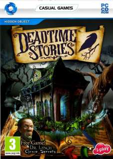 Deadtime Stories PC Hidden Object Video Games, 2010 Windows XP Vista 7 