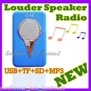 TF+SD+USB+ LatestPortable Louder MINI Speaker Radio  