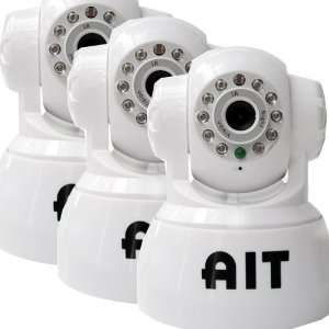   surveillance security cameras wifi wireless ip cameras white: Camera