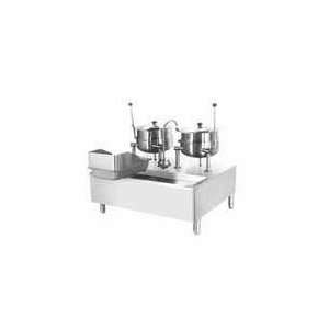   Gallon Steam Jacketed Kettle with Cabinet Assembly
