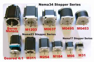 Nema34 637 oz/in Stepper Motor CNC Router Mill Plasma  