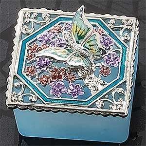   Decoration Jewelry Box Container Jewel Ring Holder: Home & Kitchen