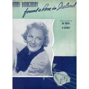  Vintage Sheet Music JOHNNY DOUGHBOY FOUND A ROSE IN 