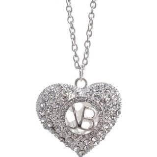 Justin Bieber Crystal Heart Necklace by Justin Bieber Official Jewelry