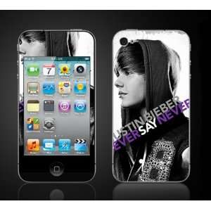  iPod Touch 4G Justin Bieber Never Say Never Movie #1 Vinyl Skin 