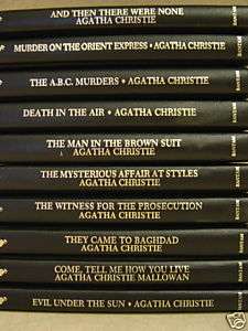 NEW  AGATHA CHRISTIE MYSTERY COLLECTION SET OF 10 BOOKS  