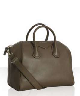 Givenchy khaki calfskin Antigona medium satchel   
