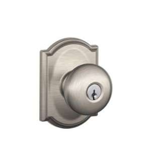  Schlage F51PLY/CAM Plymouth Keyed Door Knob Set with the 