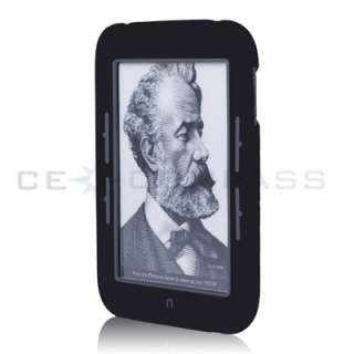 Barnes Noble Nook 2 Simple Touch 2nd Black Gel Silicone Skin Case 