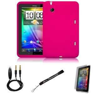  Slim Durable Silicon Skin Case for HTC Flyer 3G WiFi HotSpot GPS 