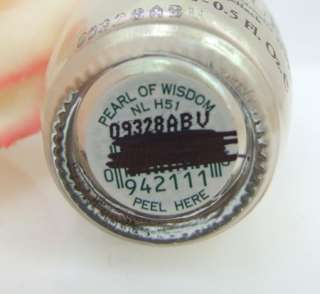 OPI Nail Polish Lacquer Pearl of Wisdom Opalescent NEW  
