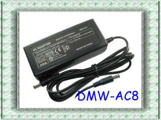 AC Power Adapter For Panasonic DMW AC8 AC8PP DMWAC8 DC  