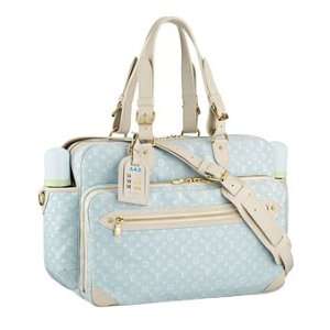 Louis Vuitton Mini Lin Baby Blue Diaper Bag